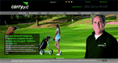 Desktop Screenshot of carrygolf.net